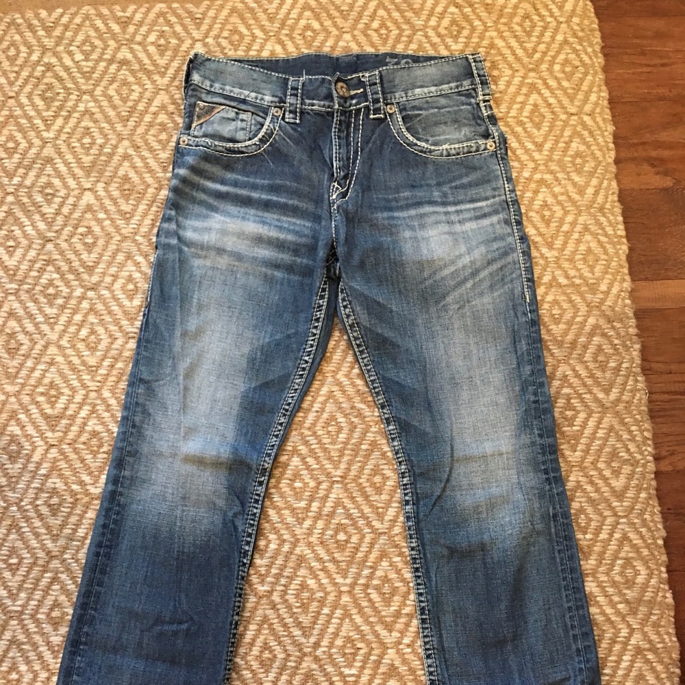 Men’s Silver Grayson Straight Jeans